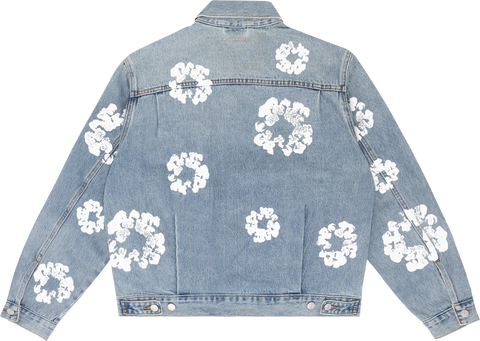 Denim Tears Cotton Wreath Light Wash Jean Jacket