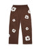 Denim Tears Cotton Wreath Dark Brown Baggy Sweatpants