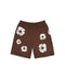 Denim Tears Cotton Wreath Dark Brown Shorts