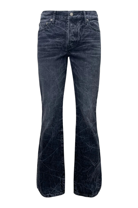 Cout De La Liberte Jimmy Rigid Black Flare Denim