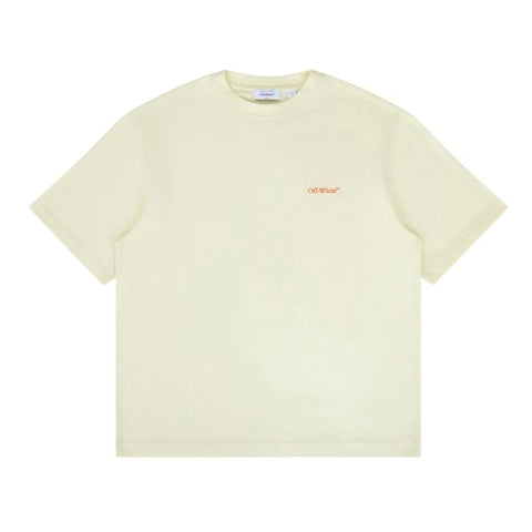 Off-White Skate Arrow Tape Fit Vanilla Ice Tee