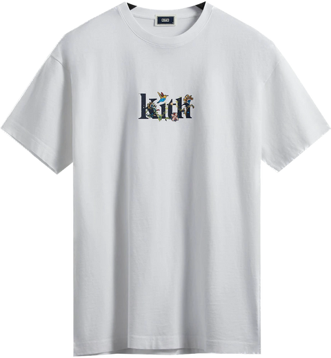 Kith Jacobean Serif Logo White Tee