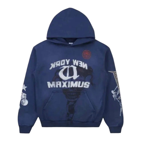 Travis Scott Circus Maximus MetLife Navy Hoodie
