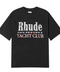 Rhude Yacht Club Black Tee