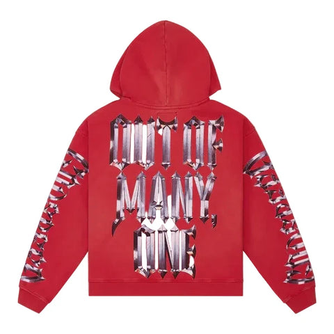 Godspeed Chrome MOTTO Red Hoodie