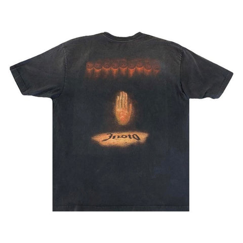 Travis Scott Coachella La Flame Black Tee