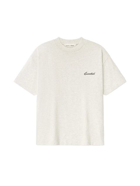 Essentials SS26 Classic Oatmeal Heather Tee