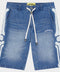 Godspeed Femur Blue Denim Shorts