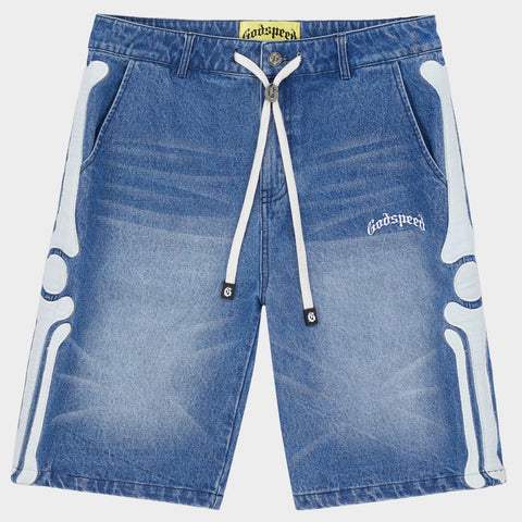 Godspeed Femur Blue Denim Shorts