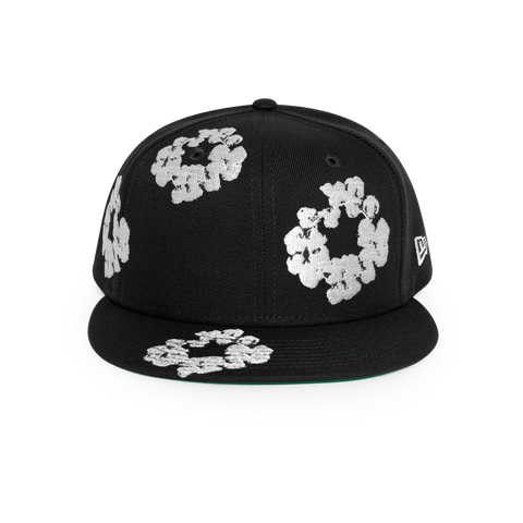 Denim Tears Cotton Wreath Black Hat