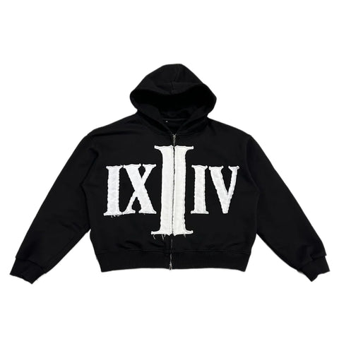 Floor 914 Roman Black Zip Up