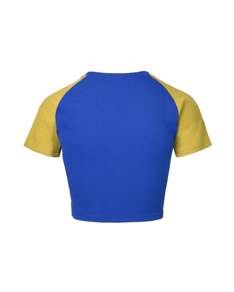 Vale Wavy Femme Blue Tee