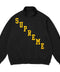 Supreme Slant Applique Black/Yellow Quarter Zip