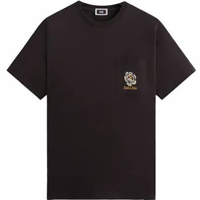 Kith and Kin Peony Black Tee