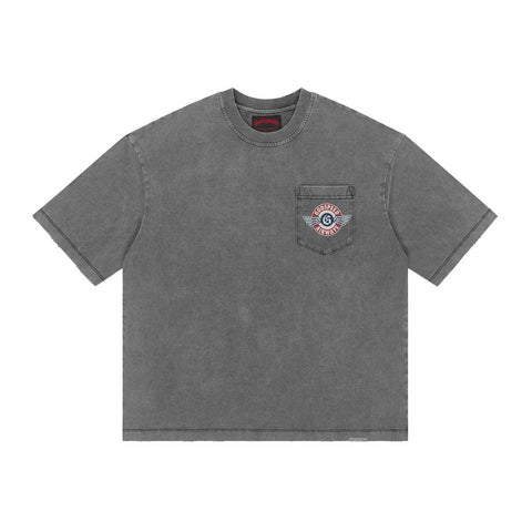 Godspeed GS Air NYC Grey Pocket Tee