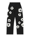 Denim Tears Cotton Wreath Black Baggy Sweatpants