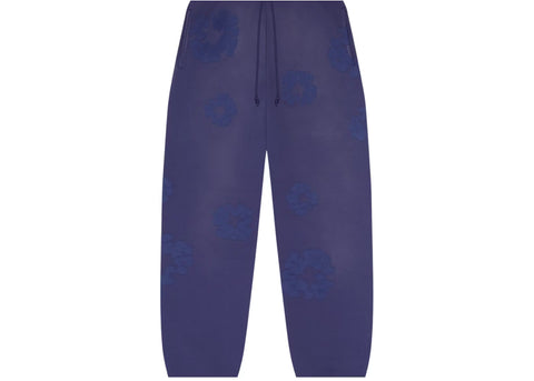 Denim Tears Cotton Wreath Mono Blue Sweatpants