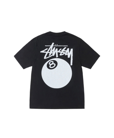 Stussy 8 Ball Black Tee