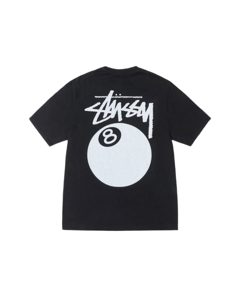 Stussy 8 Ball Black Tee