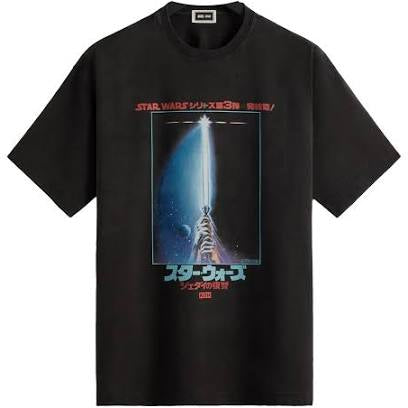 Kith Star Wars Japanese Poster Black Tee