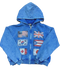 Floor 914 Flag Blue Zip Up