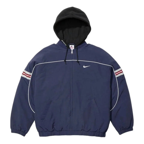 Supreme Nike Nylon Navy Zip Up Jacket