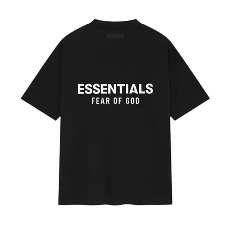 Essentials SS26 Vintage Black/White Tee