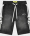 Godspeed Femur Black Denim Shorts