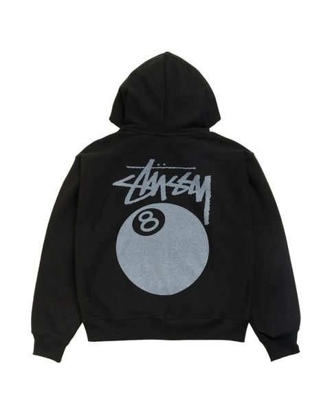 Stussy 8 Ball Black Zip Up