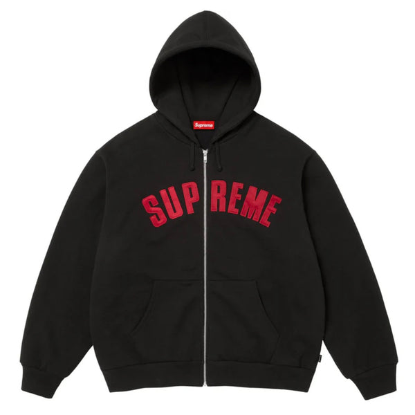 Supreme Arc Thermal Lined Black/Red Zip Up