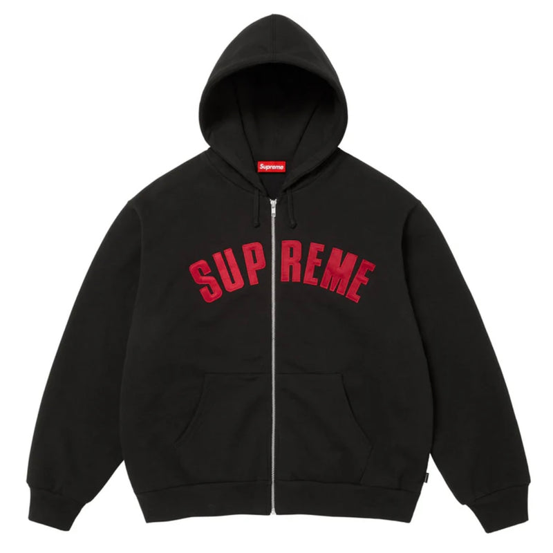 Supreme Arc Thermal Lined Black/Red Zip Up