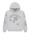 Sp5der Rhinestone Beluga Heather Grey Hoodie