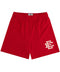 Eric Emanuel Red/Off White Shorts
