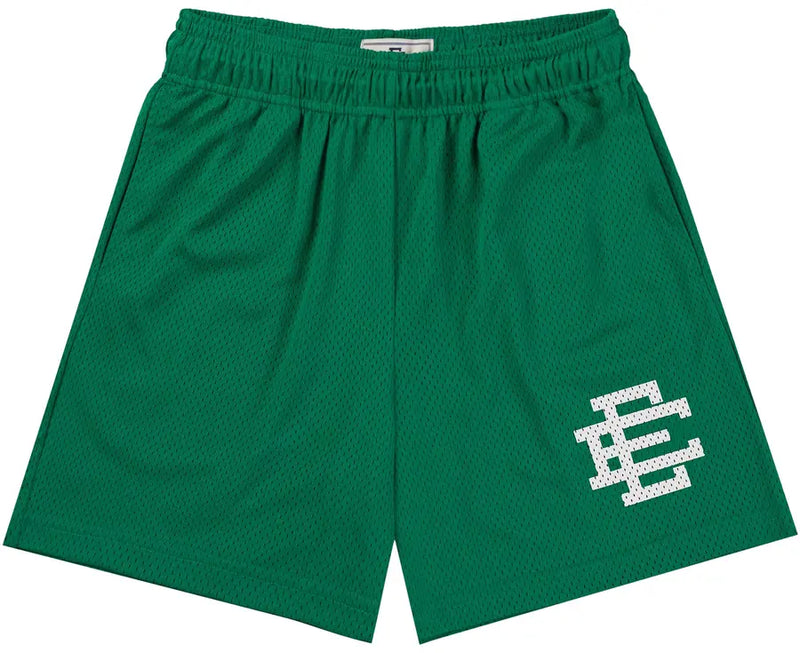 Eric Emanuel Green/White Shorts
