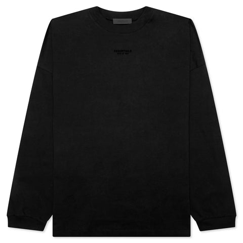 Essentials FW24 Black L/S Tee