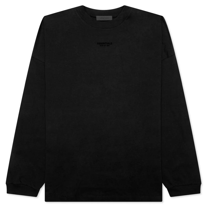 Essentials FW24 Black L/S Tee