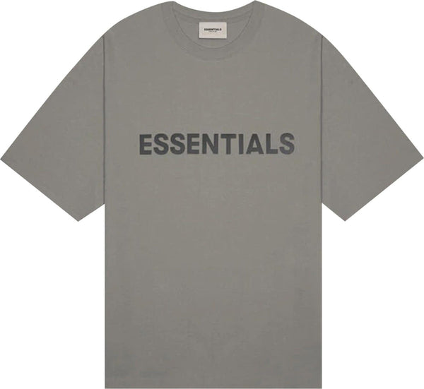 Essentials Front Logo Cement Tee