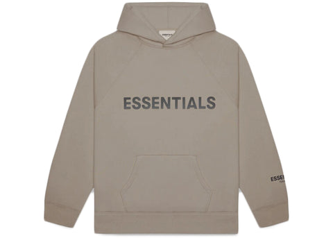 Essentials Taupe Front Logo