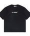 Off-White Chalk Arrow Skate Fit Black Tee