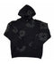 Denim Tears Cotton Wreath Mono Black Hoodie