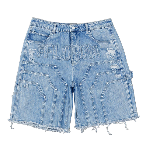 Floor 914 Workman Blue Wash Jorts