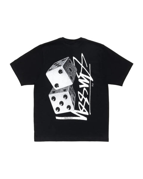 Stussy Tall Dice Black Tee