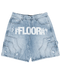 Floor 914 Uniform Light Wash Jorts