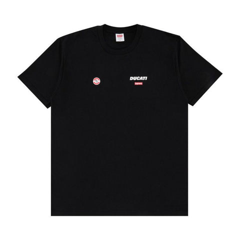 Supreme Ducati Logos Black Tee