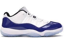 White Concord Jordan 11 Low