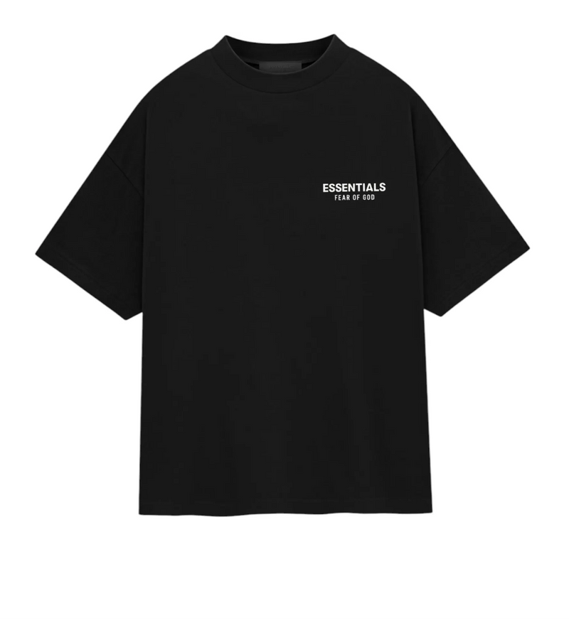 Essentials FW24 Black Crewneck Tee