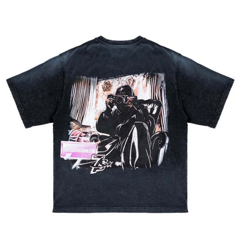 Triple Sevens Film Star Black Tee
