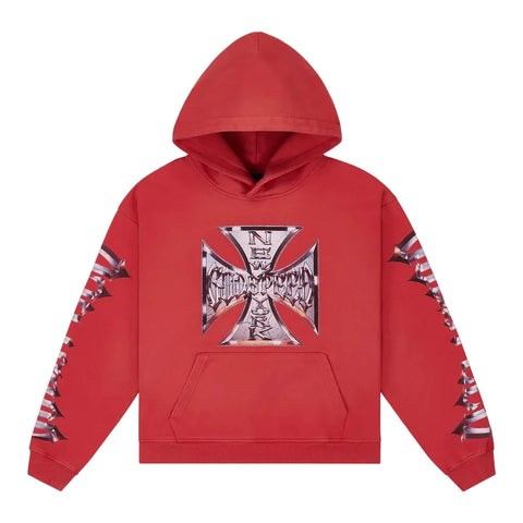 Godspeed Chrome MOTTO Red Hoodie