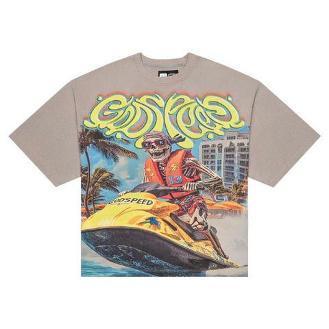 Godspeed Wave Runner Stone Tee