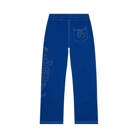 Godspeed OG Logo Stitched Blue Sweatpants